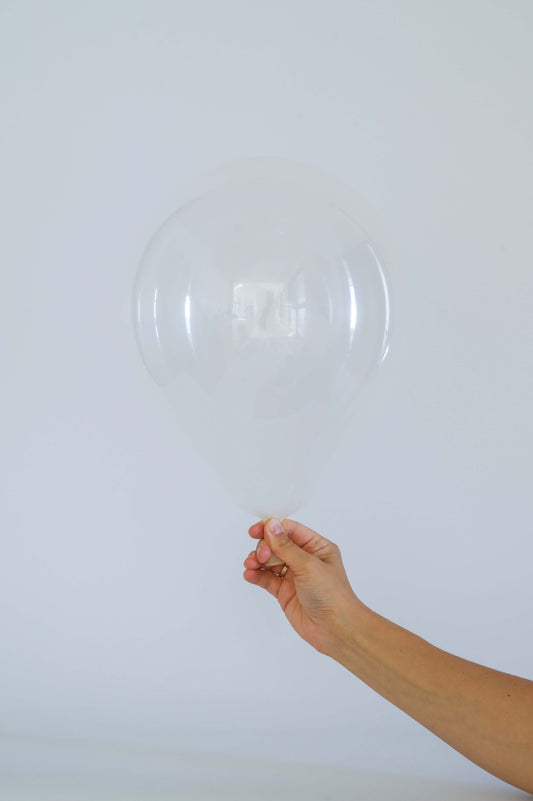 Latex Balloons 10 Pack – Clear