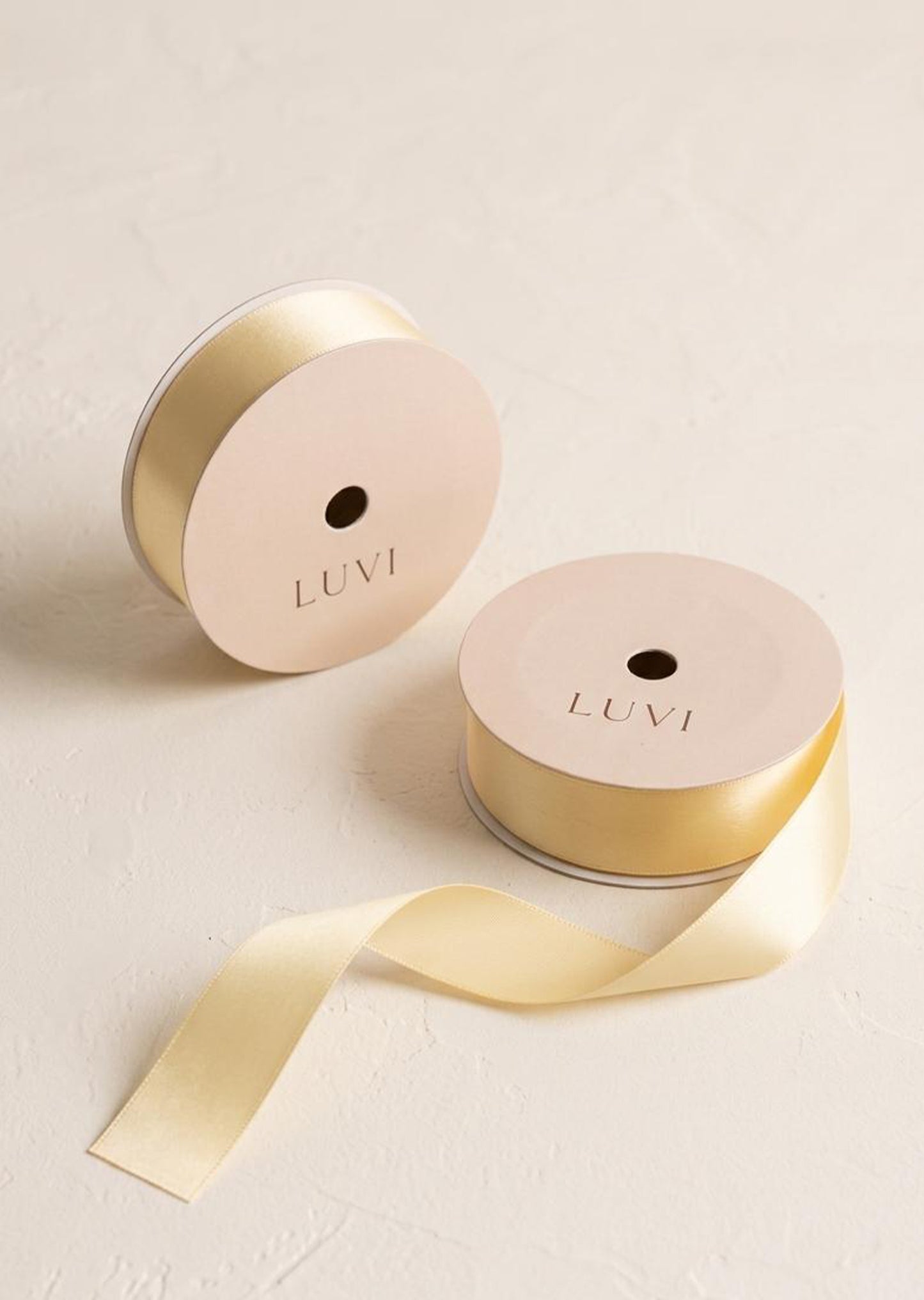 Ribbon Roll 6m – Butter Yellow