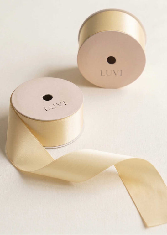 Ribbon Roll 6m – Butter Yellow