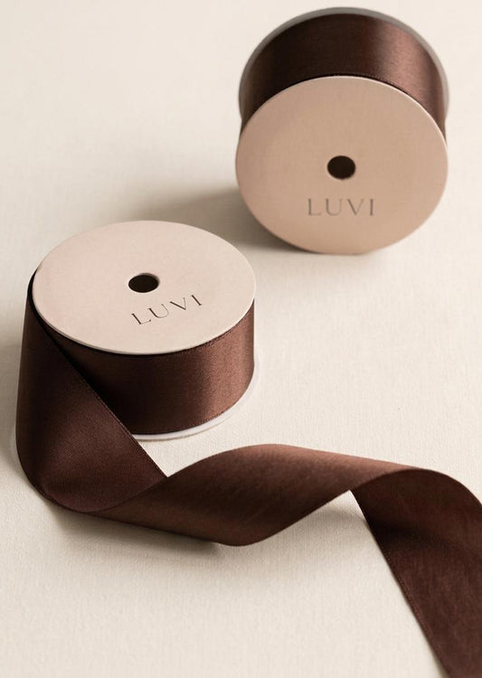 Ribbon Roll 6m – Cocoa Brown