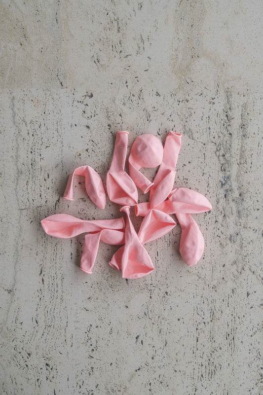 Latex Balloons 10 Pack – Poppy Pink