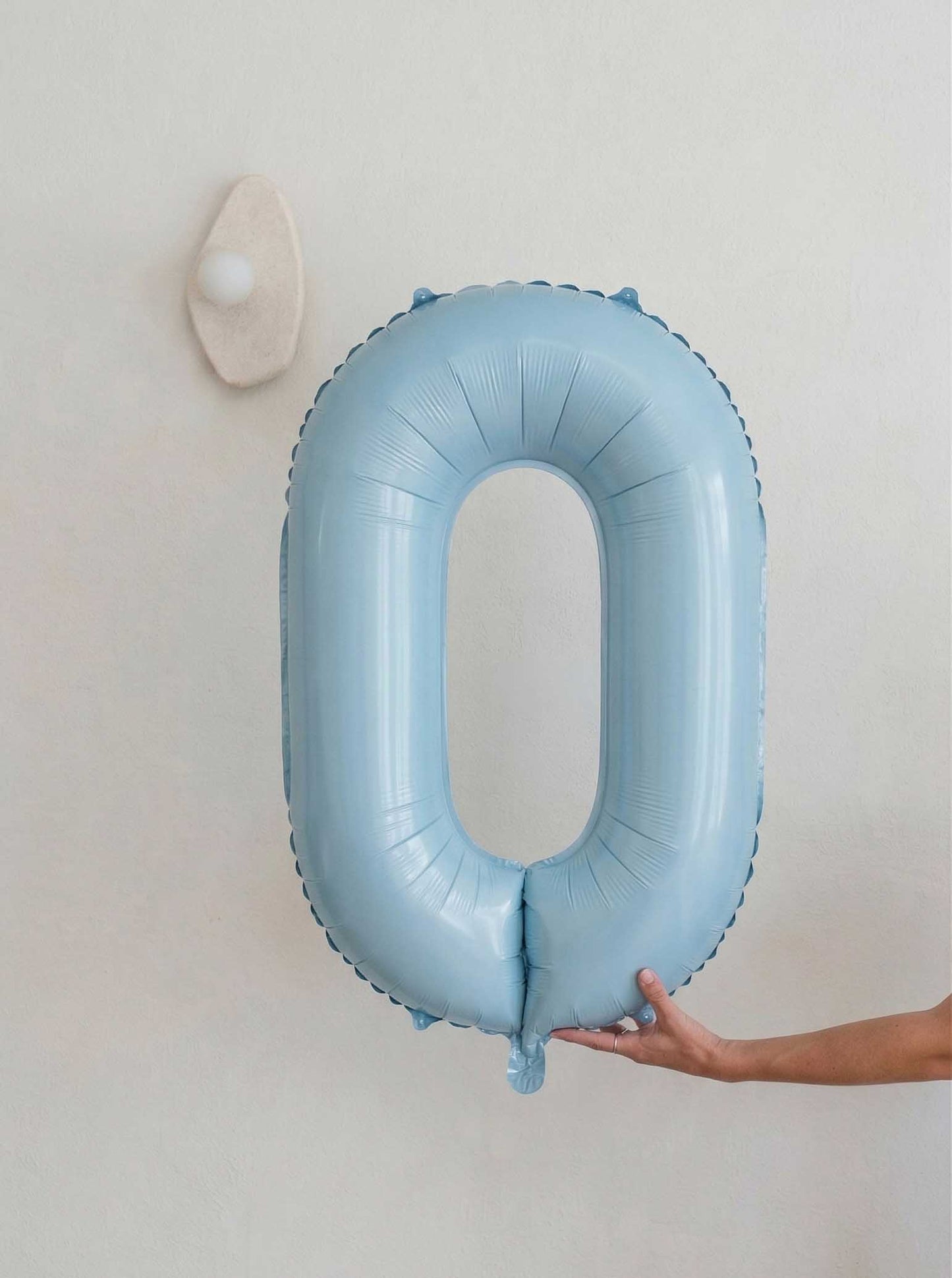 Foil Number Balloons – Tide Blue